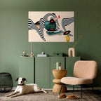 VINYL VARIATION Selbstklebendes Horizontal-Poster