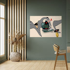 VINYL VARIATION Selbstklebendes Horizontal-Poster