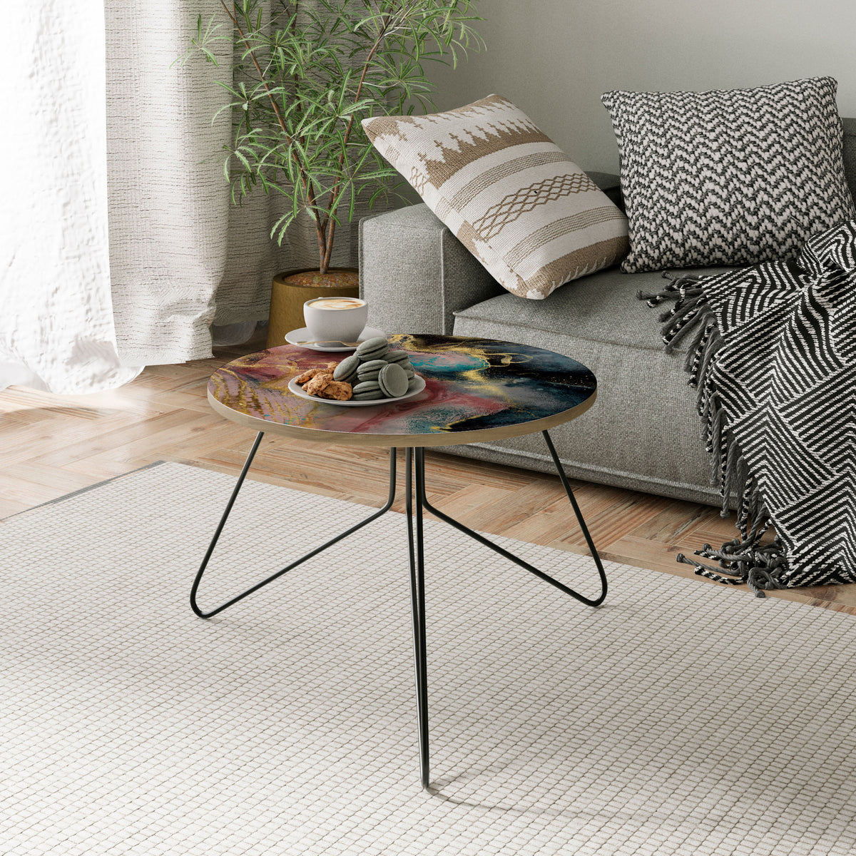EARTHY MARBLE Couchtisch