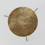 GILDED LEAF CASCADE Couchtisch Ø 60 cm