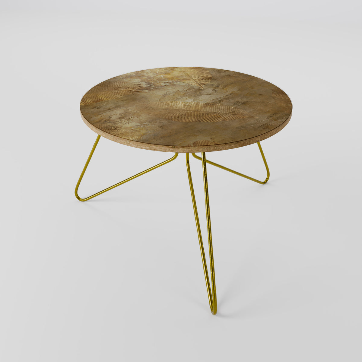 GILDED LEAF CASCADE Couchtisch