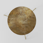 GILDED LEAF CASCADE Couchtisch Ø 60 cm