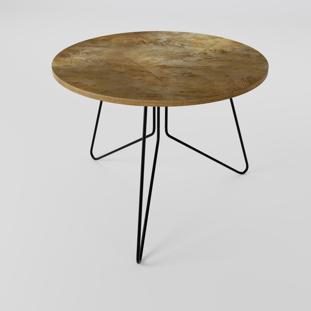 GILDED LEAF CASCADE Couchtisch