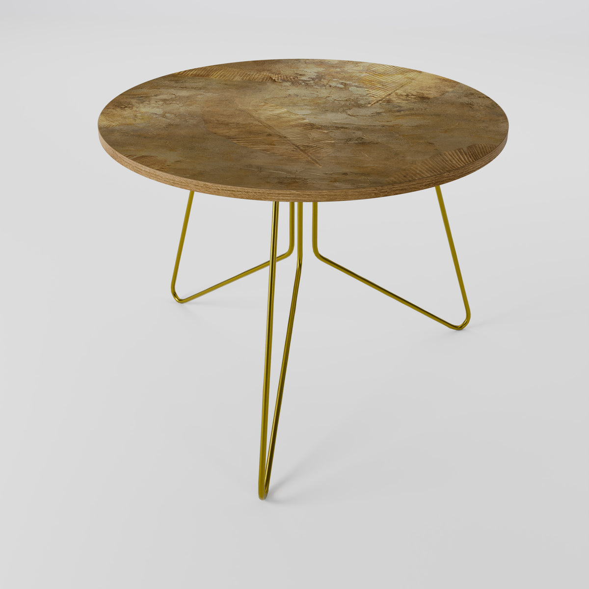 GILDED LEAF CASCADE Couchtisch