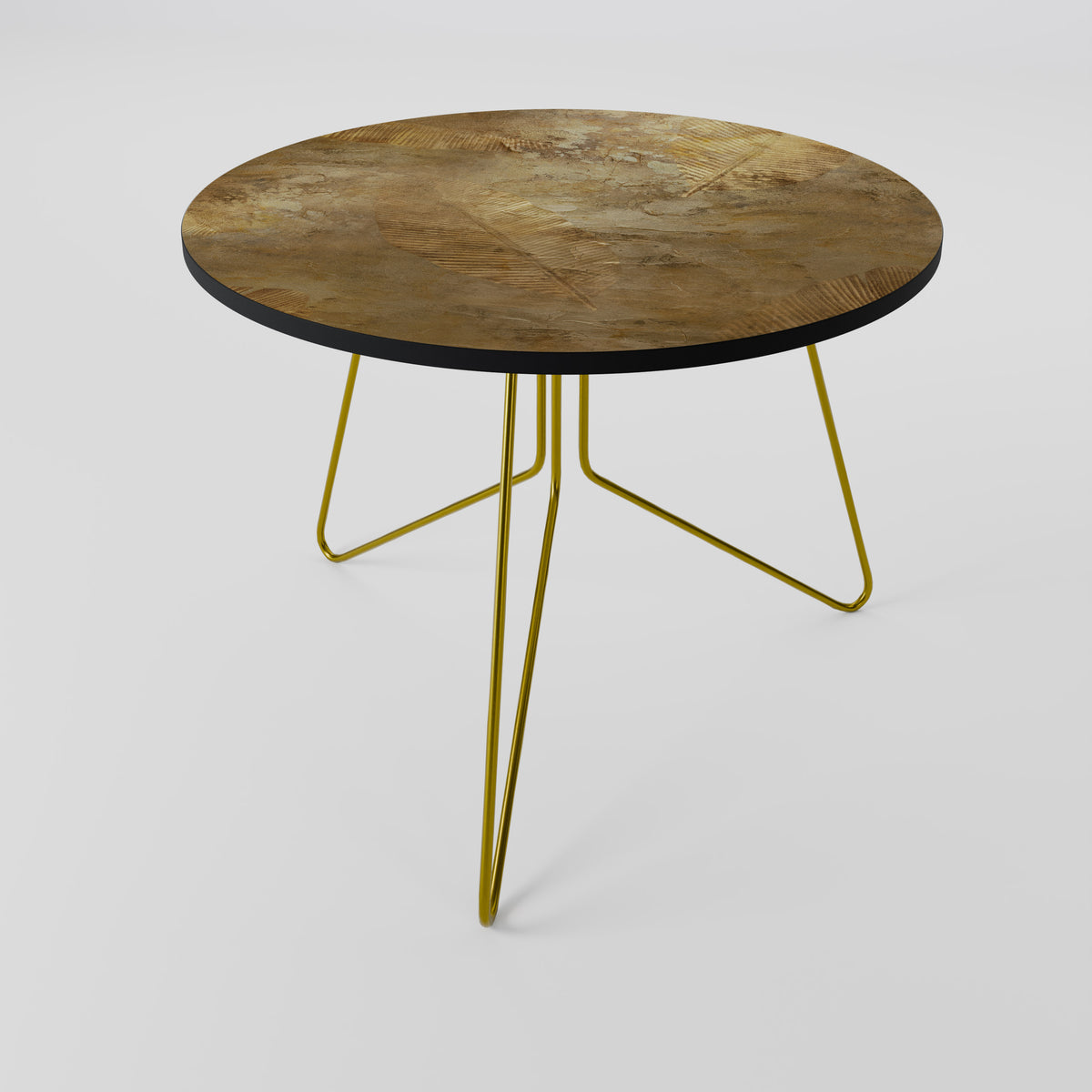 GILDED LEAF CASCADE Couchtisch