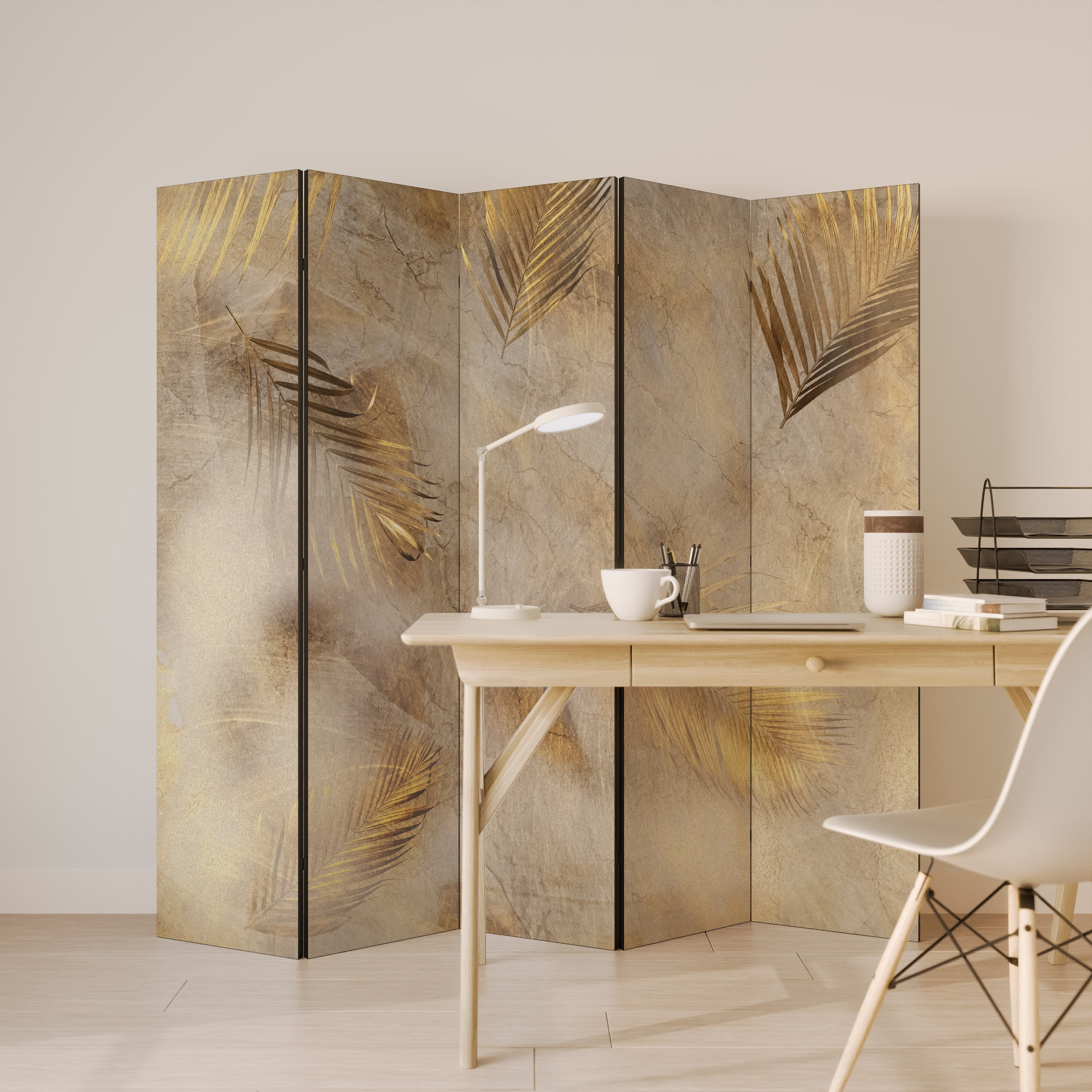 LEAVES OF SPLENDOR 5-teiliger Paravent