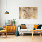 LEAVES OF SPLENDOR Selbstklebendes Horizontal-Poster