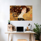 LOST IN THOUGHT Peel and Stick Horizontal Poster