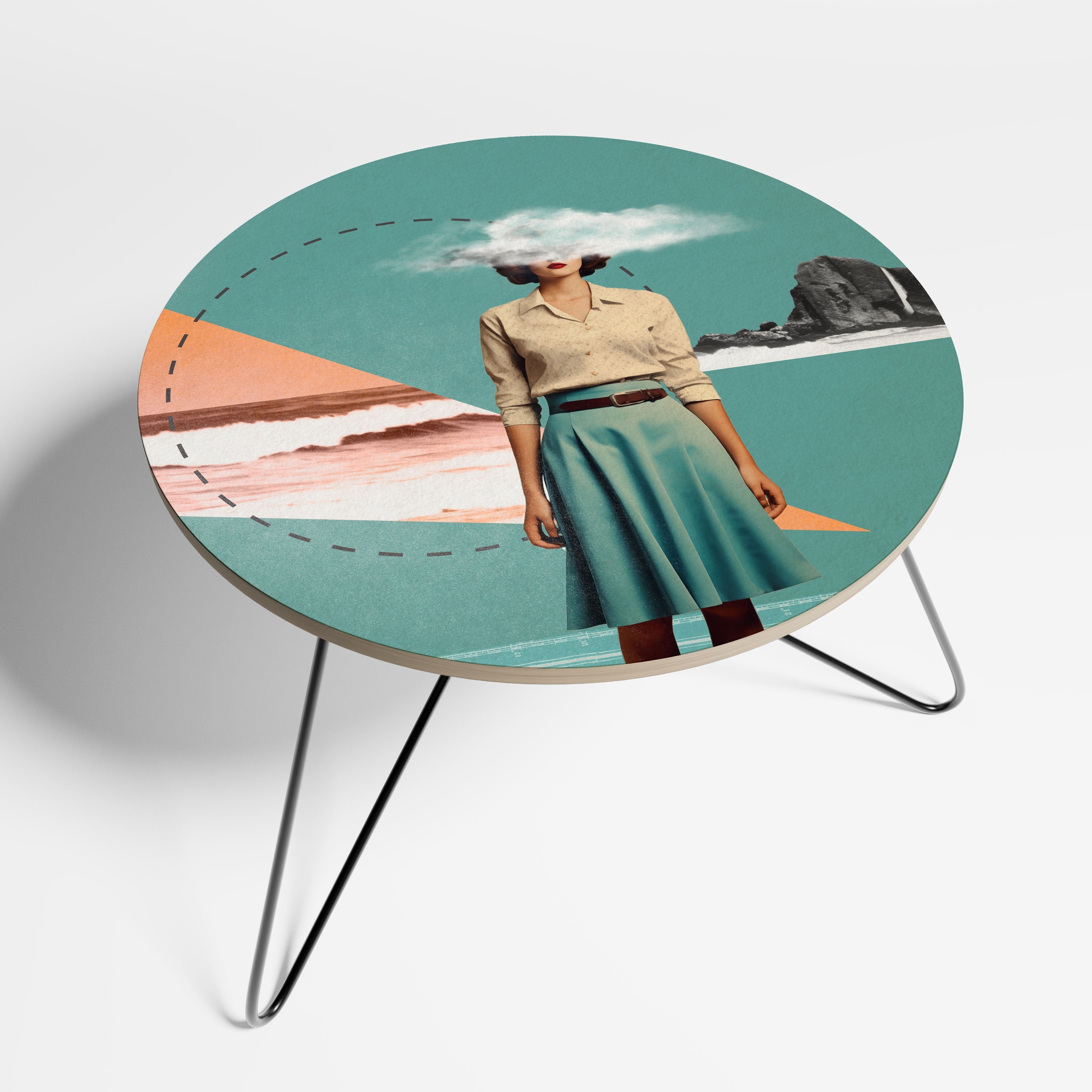 RETRO RESONANCE Couchtisch 60