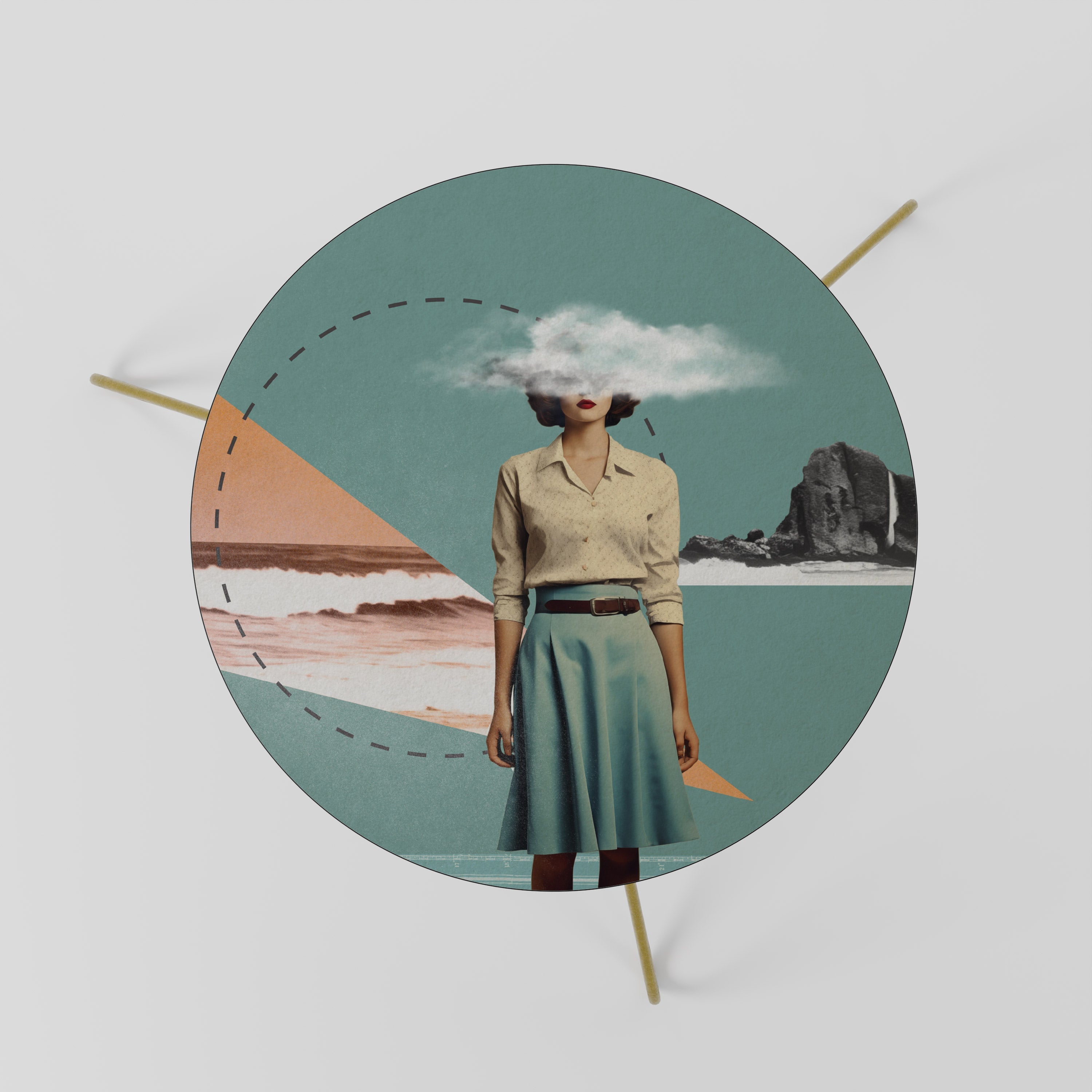 RETRO RESONANCE Couchtisch 60