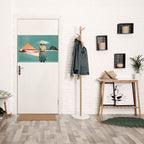 RETRO RESONANCE Selbstklebendes Horizontal-Poster