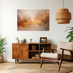 AMBER WHISPERS Selbstklebendes Horizontal-Poster