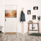 AMBER WHISPERS Selbstklebendes Horizontal-Poster