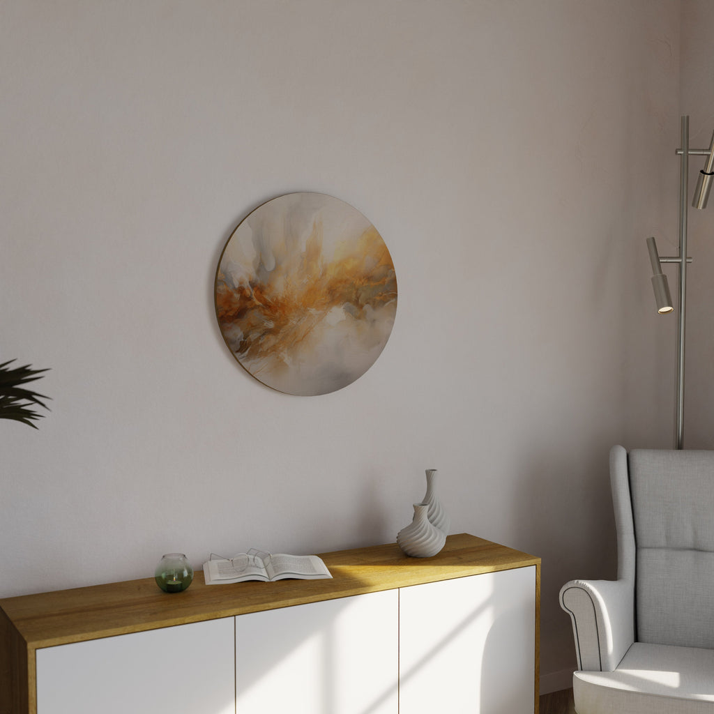 MOLTEN MELODIES Runde Wanddekoration Ø 69 cm