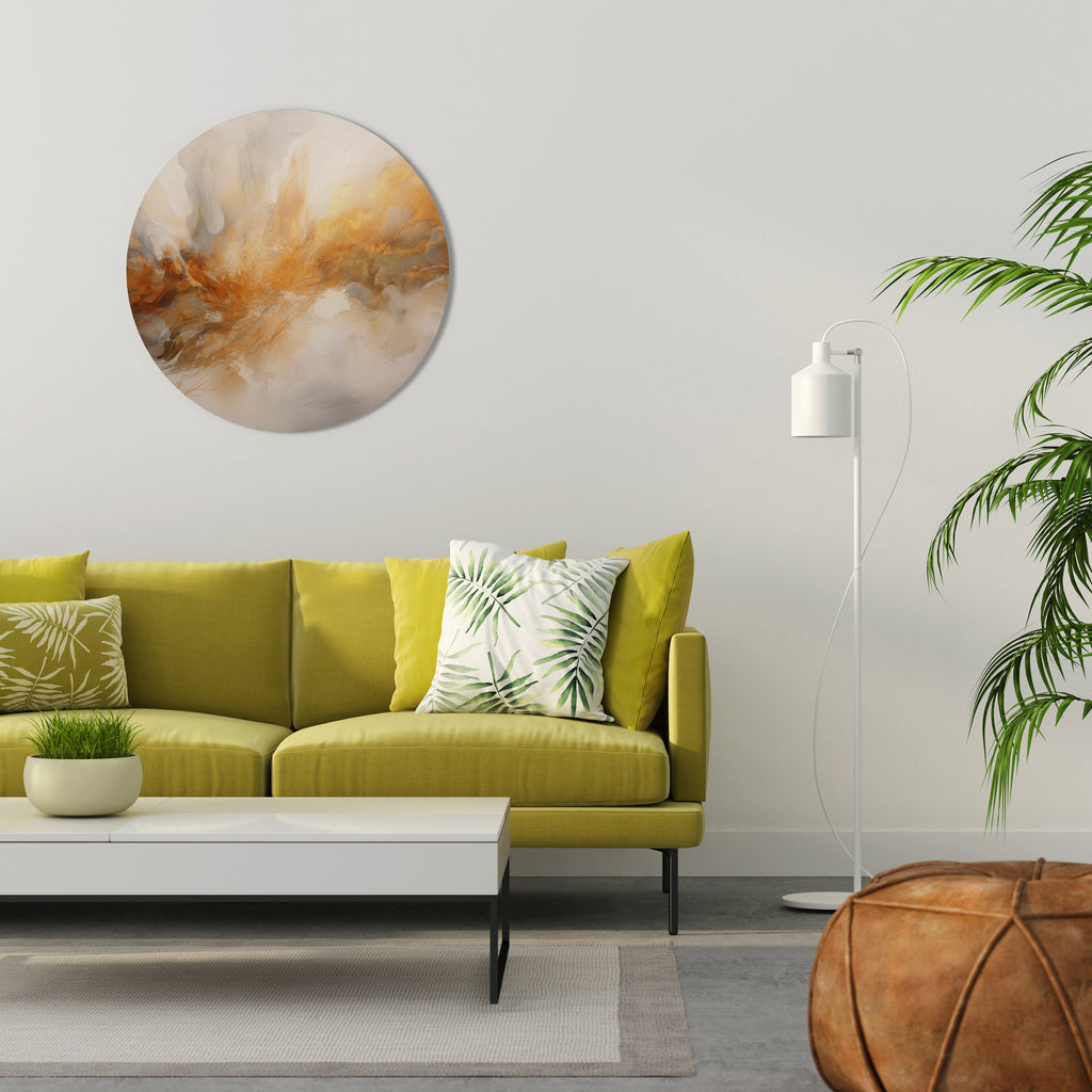 MOLTEN MELODIES Runde Wanddekoration Ø 69 cm