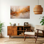 MOLTEN MELODIES Selbstklebendes Horizontal-Poster