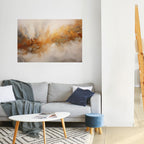 MOLTEN MELODIES Selbstklebendes Horizontal-Poster