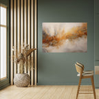 MOLTEN MELODIES Selbstklebendes Horizontal-Poster