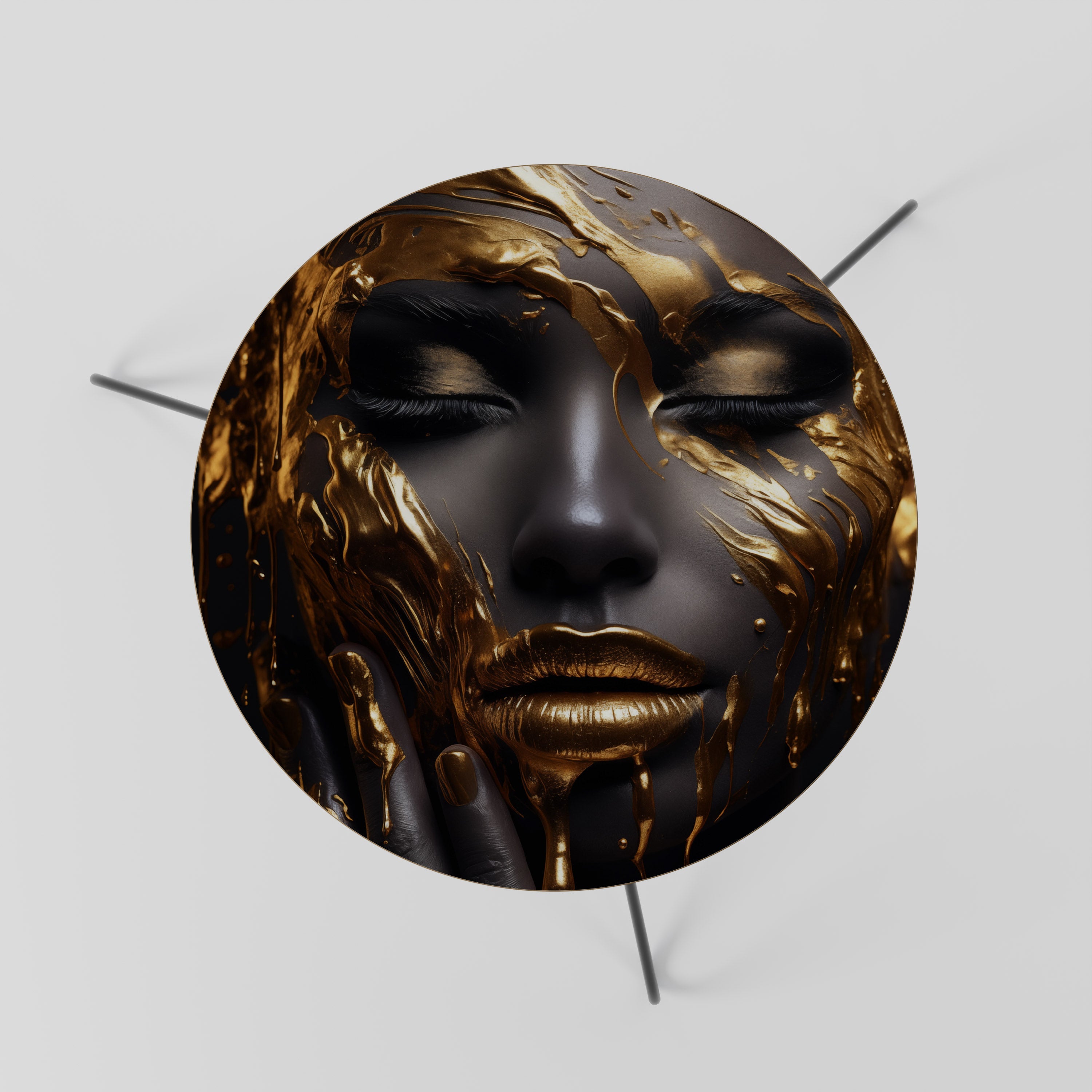 GOLDEN GODDESS Couchtisch 60