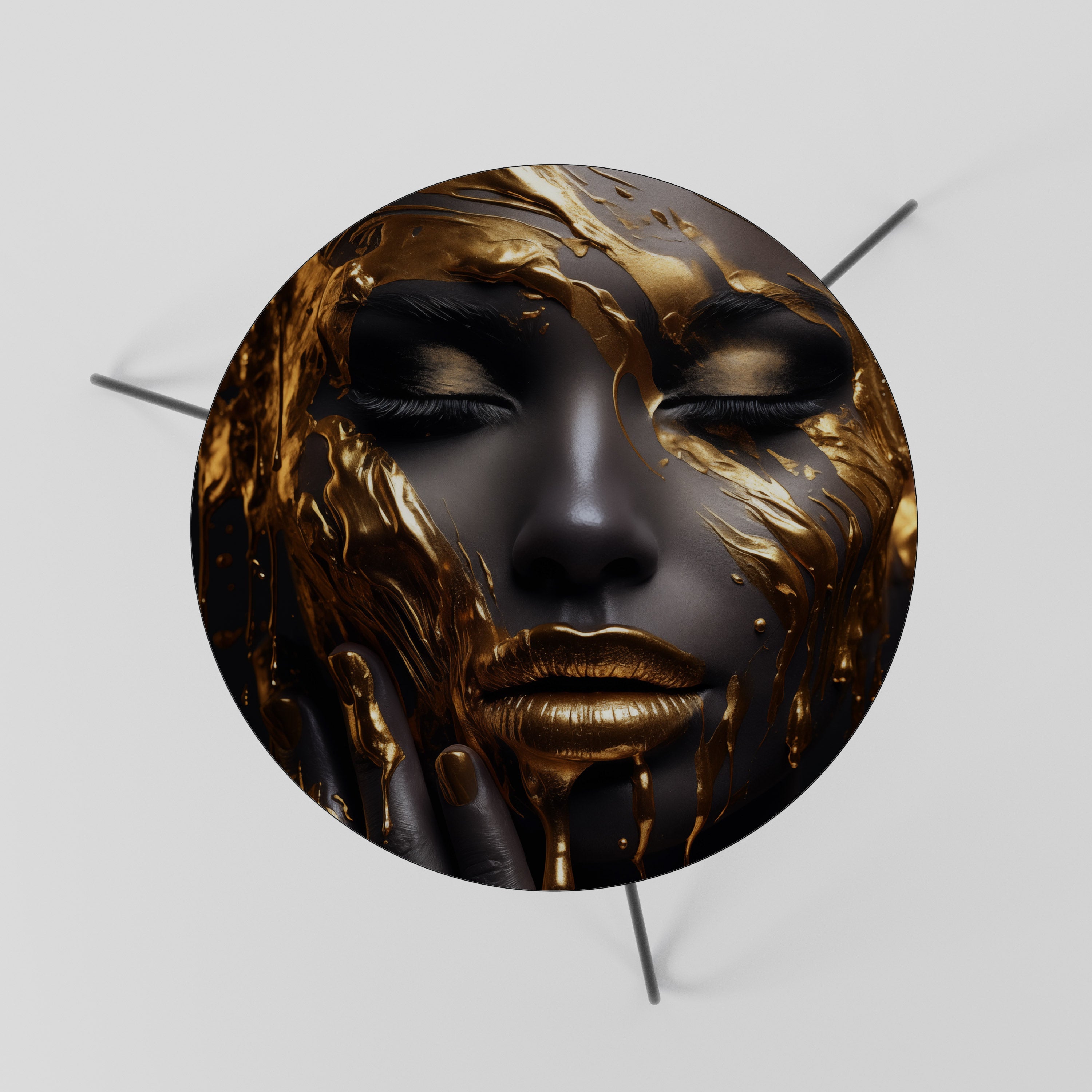 GOLDEN GODDESS Couchtisch 60