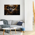 GOLDEN GODDESS Selbstklebendes Horizontal-Poster
