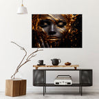 GOLDEN GODDESS Selbstklebendes Horizontal-Poster
