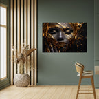 GOLDEN GODDESS Selbstklebendes Horizontal-Poster