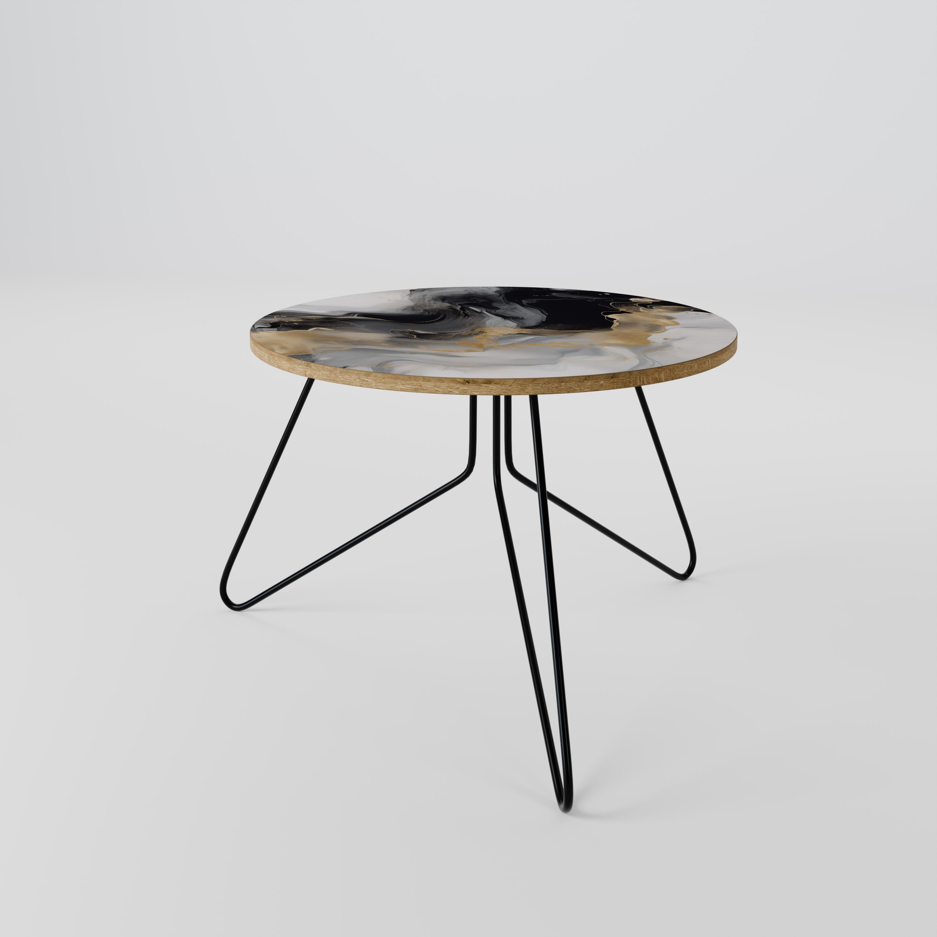 BLACK AND WHITE CONFLUENCE Couchtisch