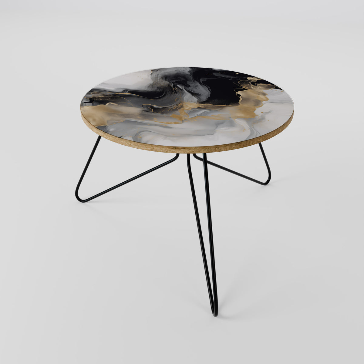 BLACK AND WHITE CONFLUENCE Couchtisch