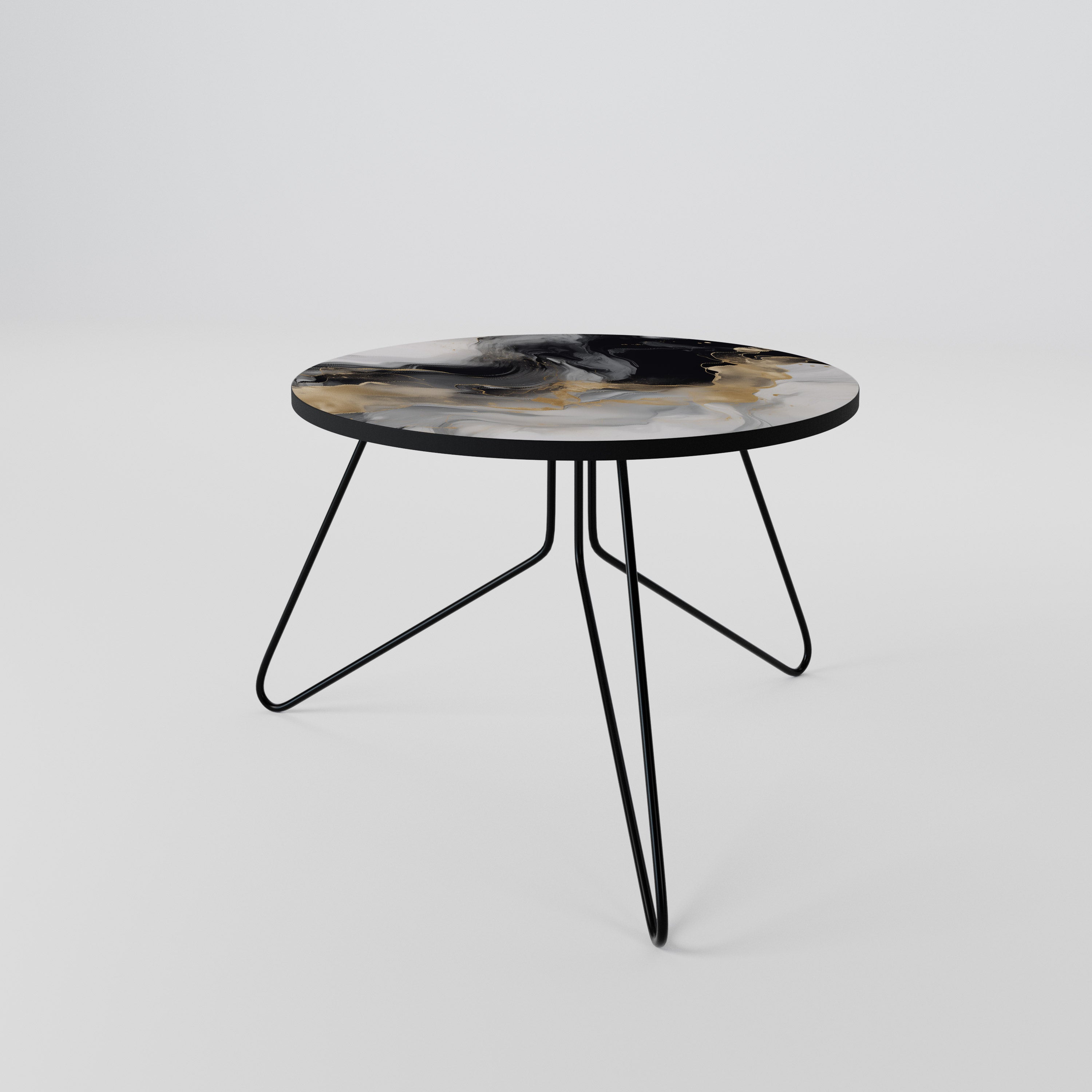 BLACK AND WHITE CONFLUENCE Couchtisch