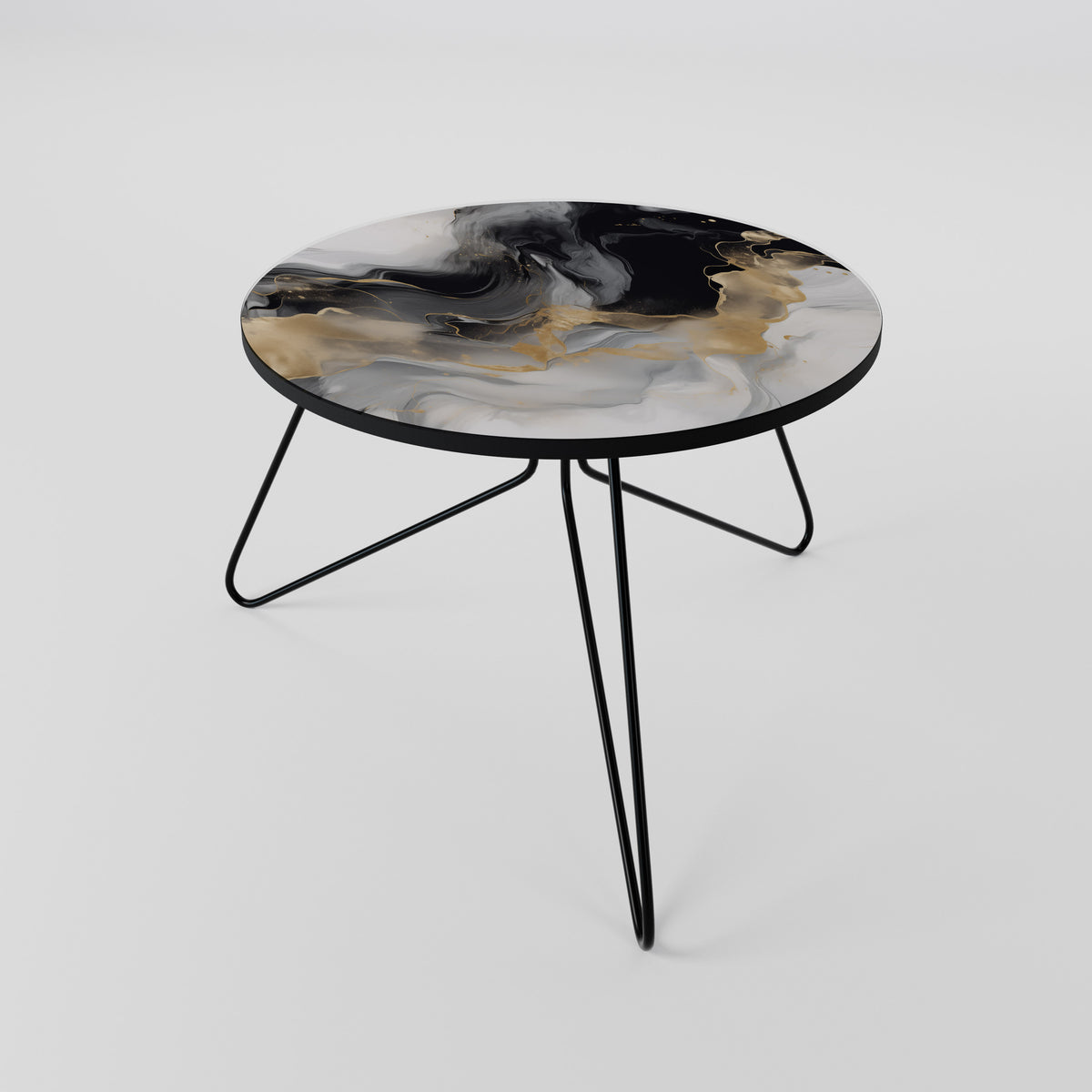 BLACK AND WHITE CONFLUENCE Couchtisch