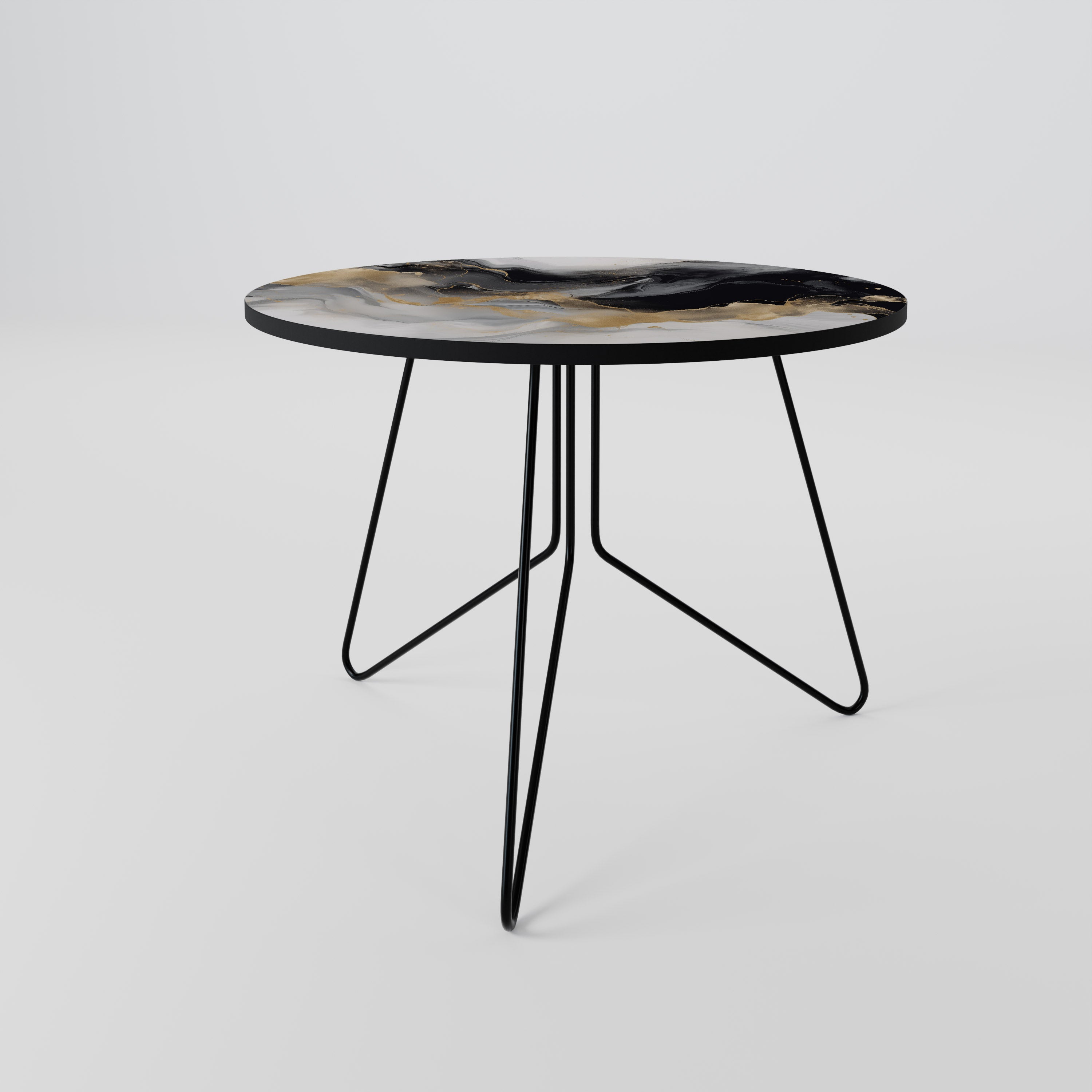 BLACK AND WHITE CONFLUENCE Couchtisch
