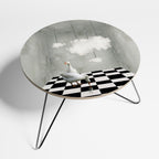 CHESS CLOUD SWAN Couchtisch Ø 60 cm