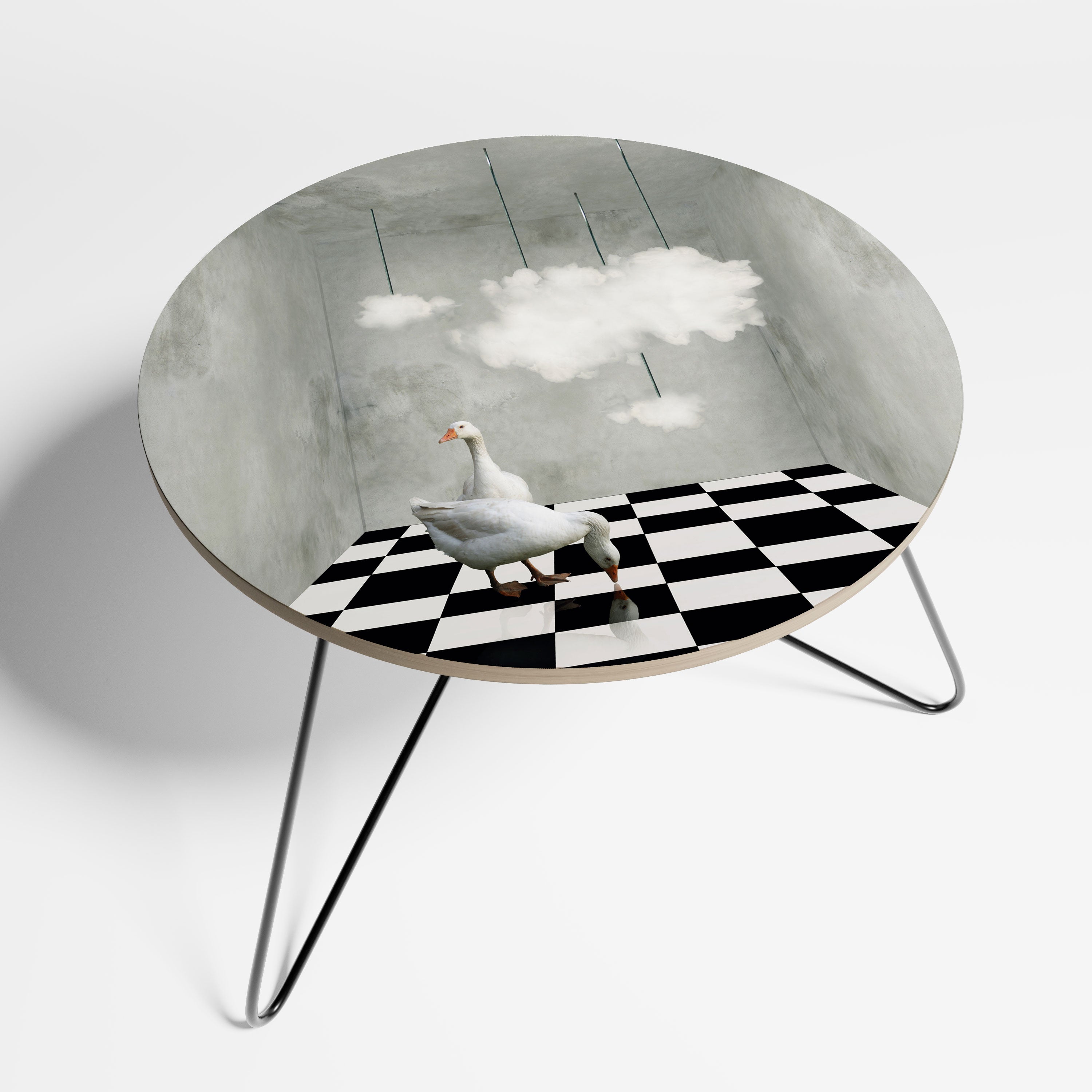 CHESS CLOUD SWAN Couchtisch 60
