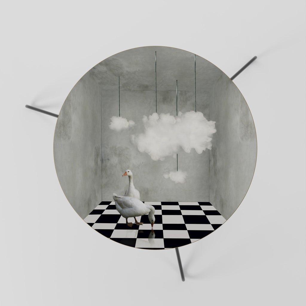 CHESS CLOUD SWAN Couchtisch 60