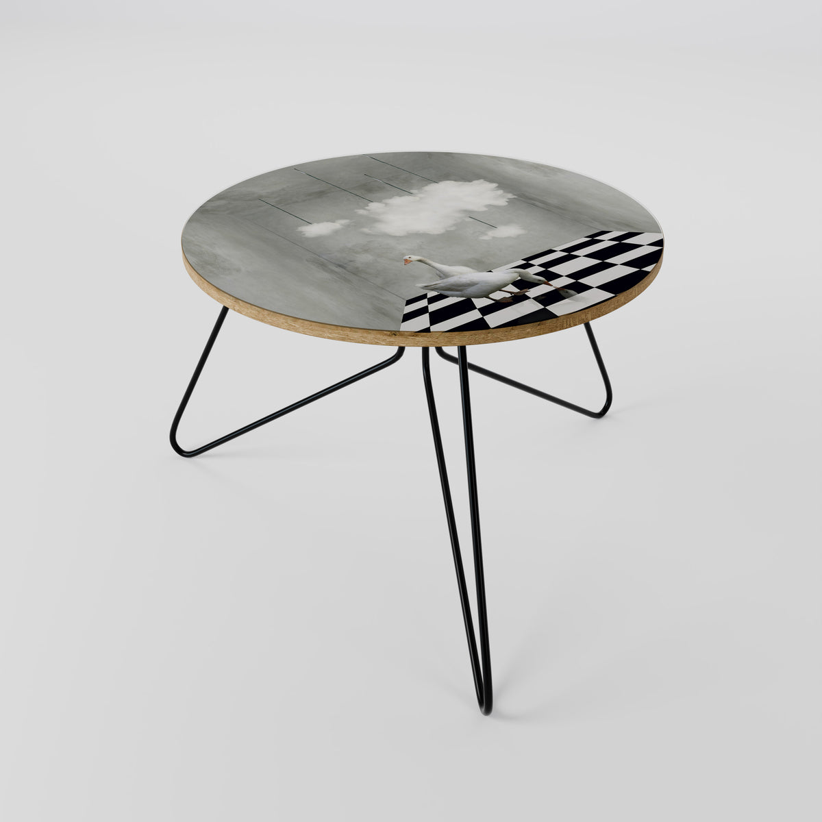 CHESS CLOUD SWAN Coffee Table