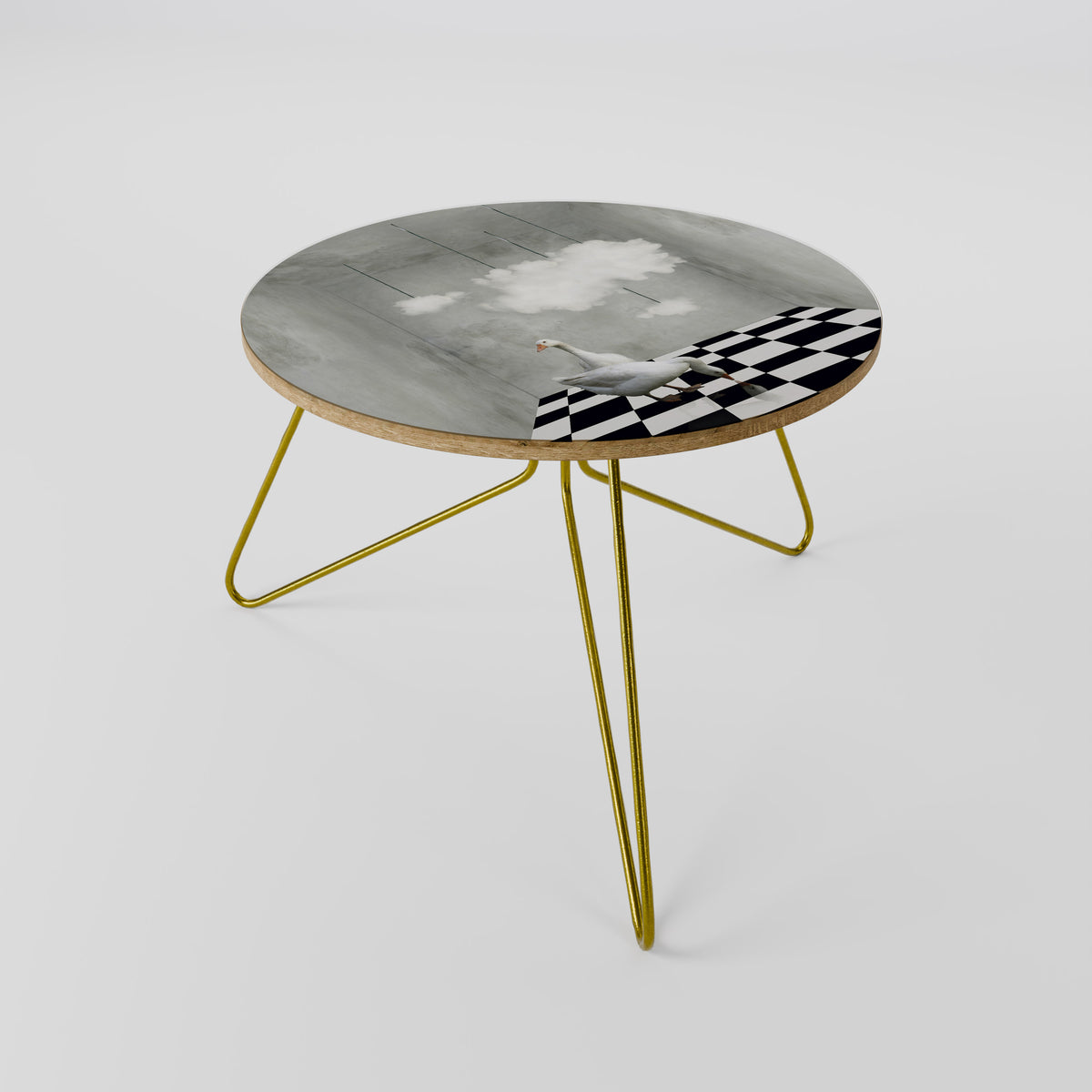 CHESS CLOUD SWAN Coffee Table