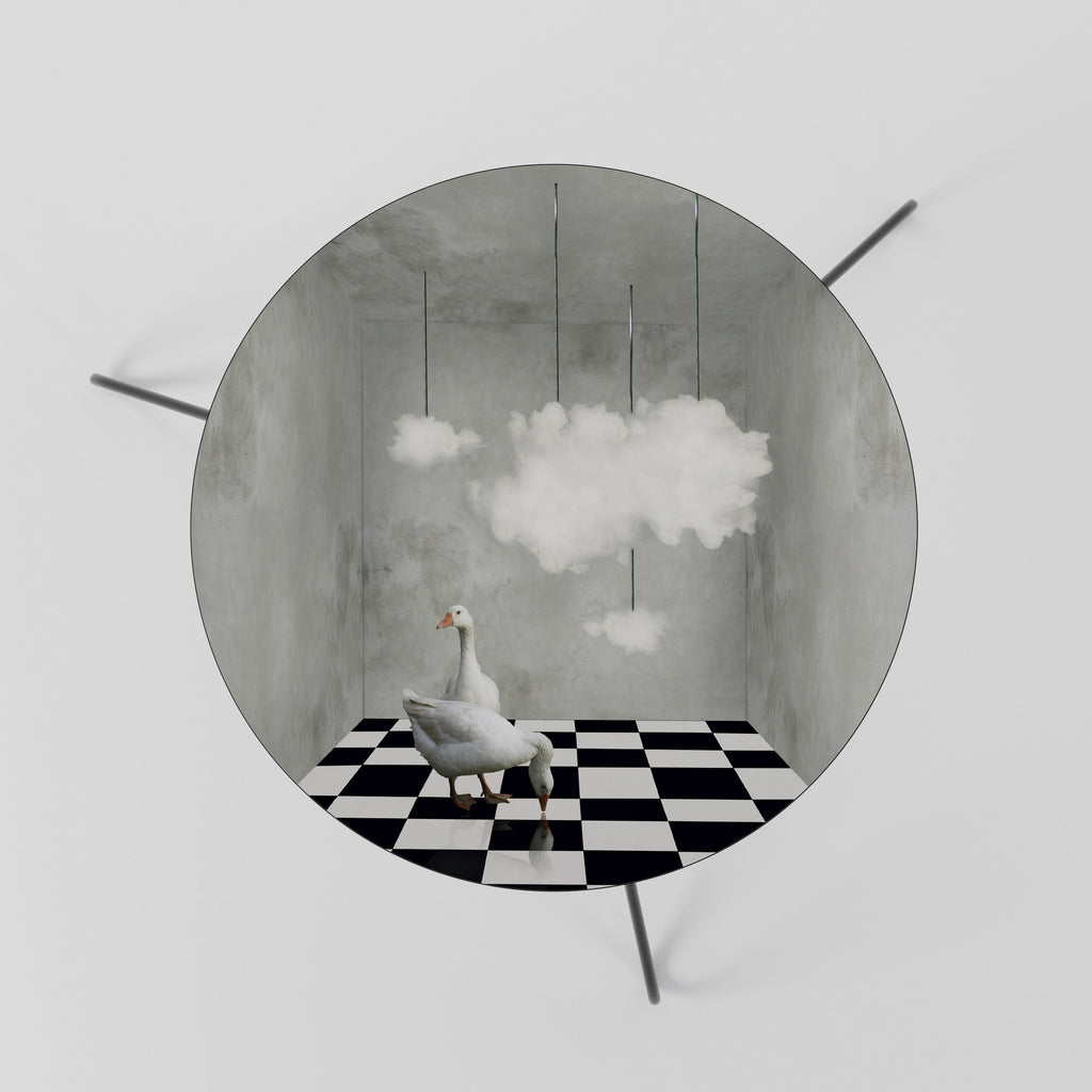 CHESS CLOUD SWAN Couchtisch 60