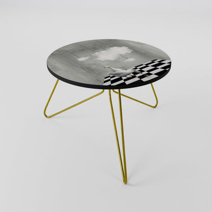 CHESS CLOUD SWAN Couchtisch