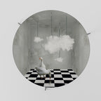 CHESS CLOUD SWAN Couchtisch Ø 69 cm