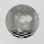 CHESS CLOUD SWAN Couchtisch Ø 69 cm