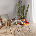 ABSTRACT RHAPSODY Couchtisch Ø 60 cm