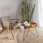 ABSTRACT RHAPSODY Couchtisch Ø 69 cm