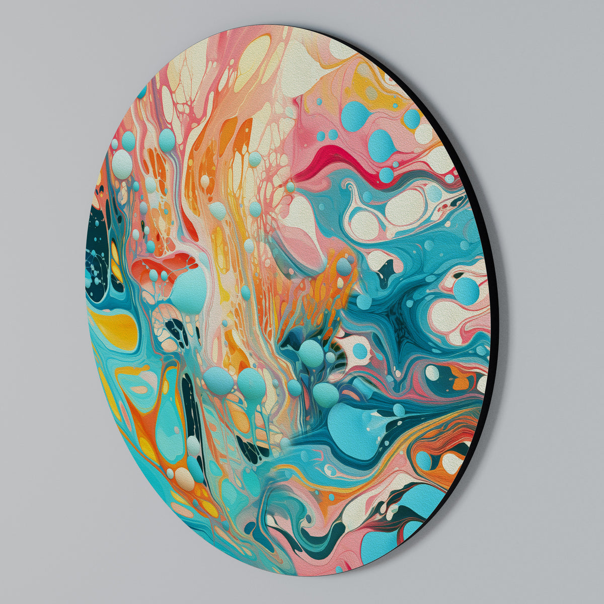 ARTISTIC ALCHEMY Rundes Wandbild