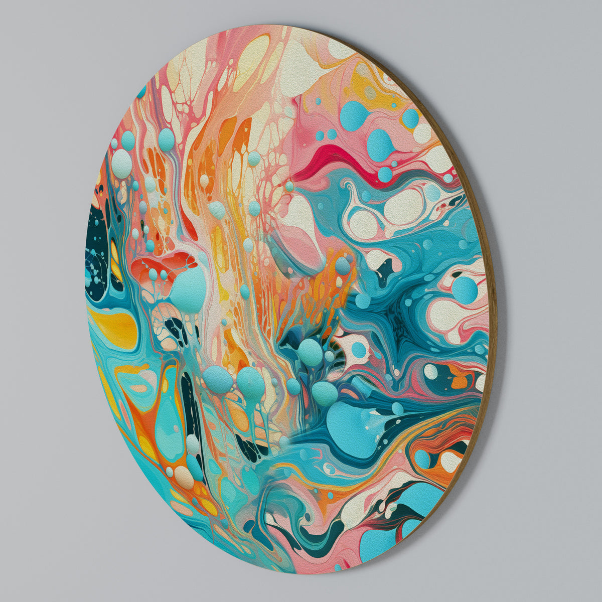 ARTISTIC ALCHEMY Rundes Wandbild