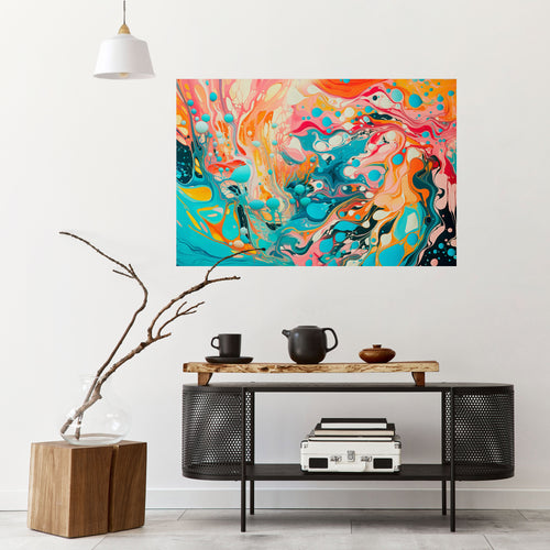 ARTISTIC ALCHEMY Selbstklebendes Horizontal-Poster