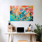 ARTISTIC ALCHEMY Selbstklebendes Horizontal-Poster