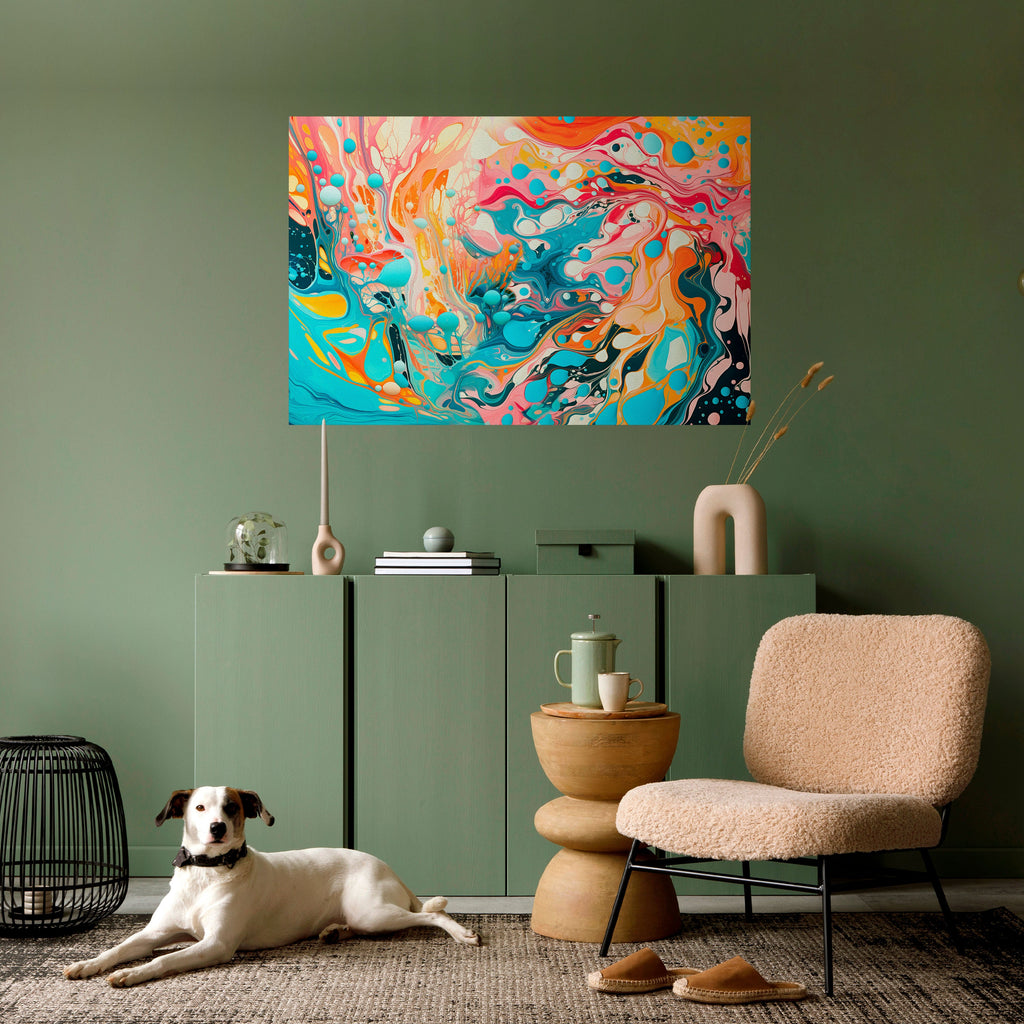 ARTISTIC ALCHEMY Horizontales Poster zum Abziehen und Aufkleben