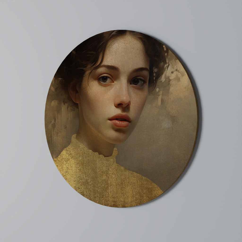 ETHEREAL ECOUNTER Runde Wanddekoration Ø 69 cm