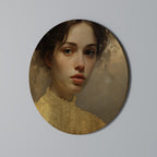 ETHEREAL ECOUNTER Runde Wanddekoration Ø 69 cm